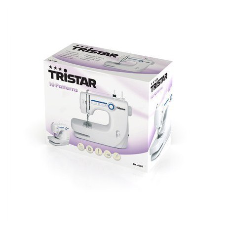 Sewing machine Tristar | SM-6000 | White - 5